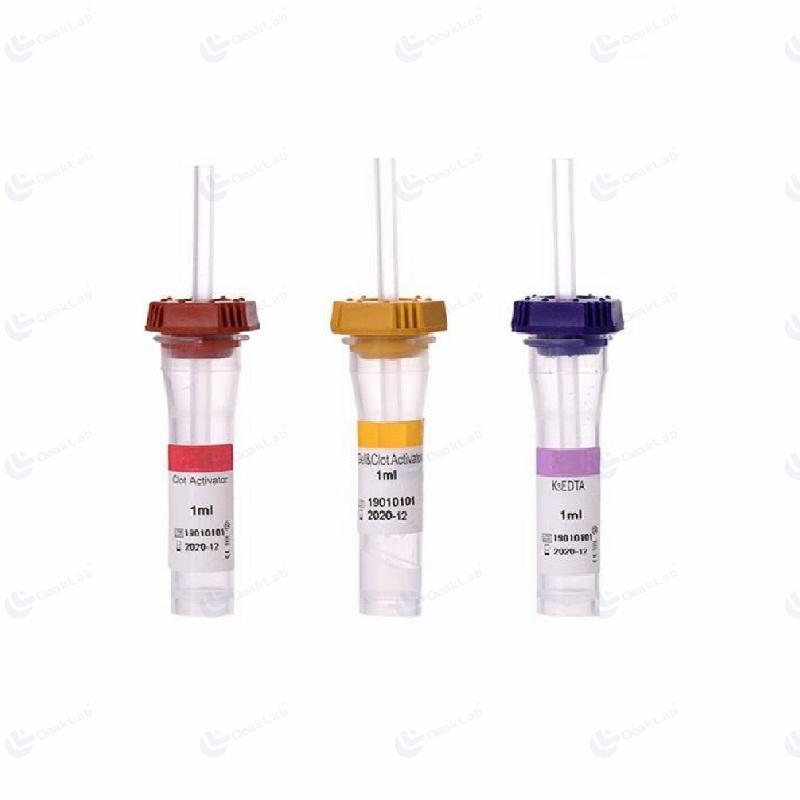 Пробірка для забору капілярної крові, K2 ЕДТА, 0,5 ml (мл)